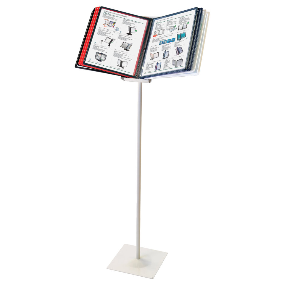 Демосистема напольная А4 на 10 панелей Brauberg Solid металлическая 236724 , 